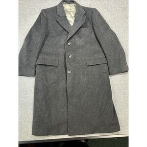 Vintage Neiman Marcus Men's Coat Sz 42 100% Mongolian Cashmere Dhalishan USA